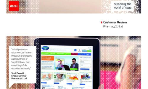 Uitbreiding van de wereld van SAGE: Customer Review Pharmacy2u Ltd